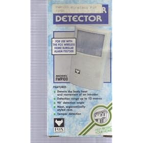 FOX - WIRELESS PIR DETECTOR - FOR USE WITH FOX ALARM FSS7500