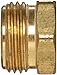 Anderson Metals-07480-1204 Brass Garden Hose Fitting, Connector, 3/4