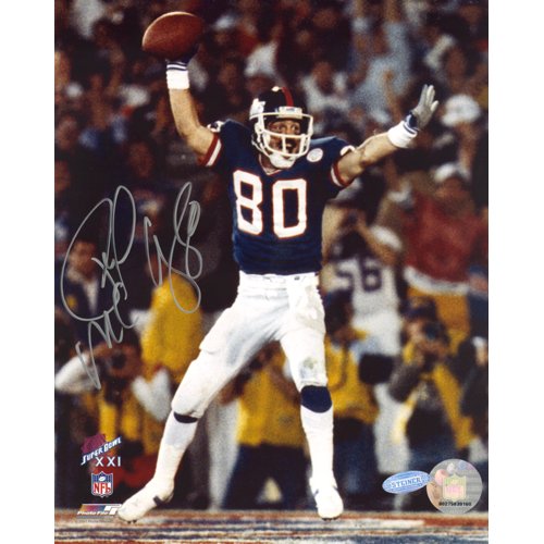NHL Steiner Sports NFL Phil McConkey SB XXI Touchdown Celebration Arms Raised Autographed 8-by-10-Inch Photograph