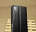 Sony Xperia T3 Case - Monoy(tm) Flip Pu Leather Case Wallet Cover for Sony Xperia T3 (Black)