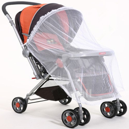Pram Protector Pushchair Stroller Mosquito Net Fly Midge Insect Cover image