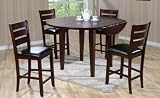 Drop Leaf Counter Height Table in Espresso Finish ADS90436 Drop Leaf Counter Height Table in Espresso Finish ADS90436