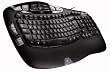 Logitech Wave USB Tastatur schnurgebunden schwarz