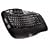 Logitech Wave USB Tastatur schnurgebunden schwarz