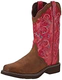 Justin Boots Women's Gypsy Collection 12",BAY APACHE GYPSY-BROWN,8.5B
