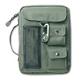 Olive green bible cover w/Compass XL