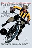 Art Poster, Soccer on Motorcycle - 18.75 x 27.5