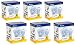 Aqueon 06419 Filter Cartridges, Large - 72-Pack (6 Packages with 12 Filters Each)