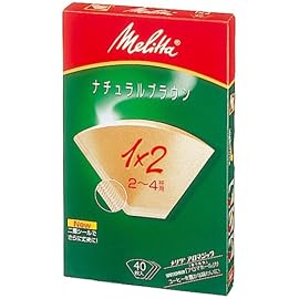 Melitta フィルターペーパー アロマジック ナチュラルブラウン 1×2 「10パックセット」
