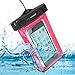 Eco-Fused Premium Waterproof Case with IPX8 Certificate for iPhone SE, 5S, 5, 4G, 4 3, iPod Touch 3, 4, 5; Samsung Galaxy S5 Mini, S4 Mini, S3 Mini - Stylus and Cleaning Cloth Included