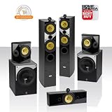 T2-5.2-UL Optimised 5.2 system. THX Ultra2 certified fronts. Two 12