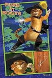 Puss In Boots SHREK 2 movie POSTER RARE NEW CUTE FUNNY - 24