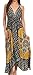 Sakkas Shana Batik Embroidered Handkerchief Hem Adjustable Halter Dress