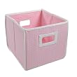 Fabric Folding Bin - Pink