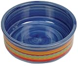 Fiesta-Ware Design Ceramic Dish - 5 1/2 in. - Blue