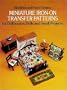 Miniature Iron-on Transfer Patterns for Dollhouses, Dolls, and Small Projects