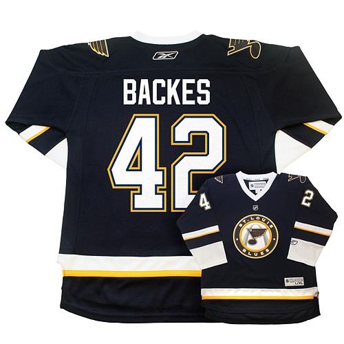 Reebok St. Louis Blues David Backes Alternate Jersey - Boys 8-20