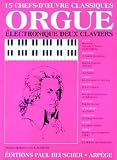 Partition : 15 chefs d oeuvres classiques pour orgue