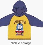 Thomas Tank Engine - Blue & Yellow Fleece w/ Hood