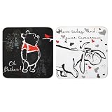 picture of Disney 'oh Pooh'' Coasters Assorted 2 Designs in Pack, Set of 4