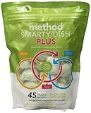 UPC 817939012673 product image for Method Smarty Dish Plus Dishwasher Detergent 45ct, Lemon Mint | upcitemdb.com