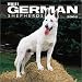 German Shepherds, White 2002 Wall Calendar