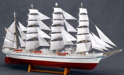 Nippon Maru w/Sails (Wooden kit) by Woody JOE