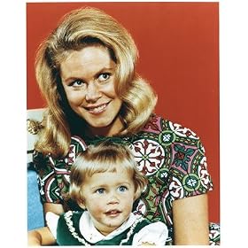 ELIZABETH MONTGOMERY AS SAMANTHA STEPHENS/SERENA, ERIN MURPHY AS TABITHA STEPHENS FROM BEWITCHED #1 - COLOUR Movie Photo - (4 Different Photograph & POSTER Sizes Available)