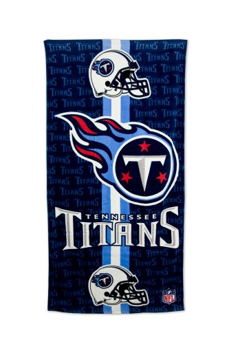 Tennessee Titans Fiber Reactive Beach Towel