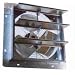 Airmaster 23008 Lower Pressure Shutter Fan, 30" Prop Diameter, 115V, 1/4HP Motor