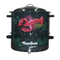 Black 19-qt. 3-pc. Steamer Set