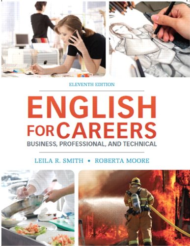 English for Careers: Business, Professional and Technical (11th Edition)