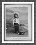Newswire Photo (XL): Cantacuzene, full lght., standing; wearing sailor suit, holding toy shovel, Boissonnas &