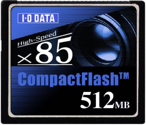 I-O DATA �n�C�G���h�R���p�N�g�t���b�V�� 85�{�� 512MB CF85-512M