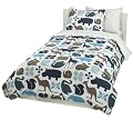 DwellStudio Gio Full/Queen Duvet Set, Aqua