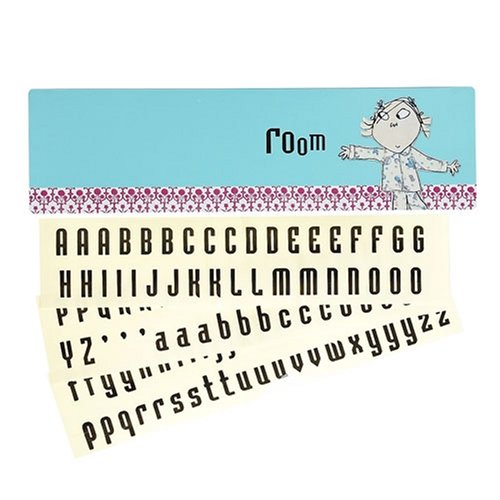 Blue Charlie and lola Doorsign
