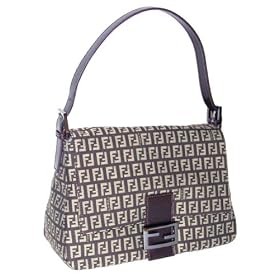 Click here to buy Fendi Mama Large Brown Zucca Baguette 8BR001-JQ4-F0WQ4 by Fendi.