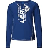 Reebok Toronto Maple Leafs Women's Astronomy Split Neck Long Sleeve Shirt