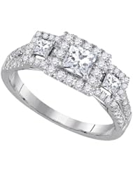 1.01CTW-DIA 0.40CT-CPR BRIDAL RING