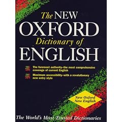The New Oxford Dictionary of English (Dictionary)