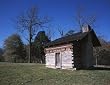 Brotherton Cabin at Chicamaguga Battlefield Site in Georgia - 16"x20" - Fine-Art Gicl&eacute;e Photographic Print by Carol M. Highsmith
