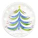 Kosta Boda Christmas Tree Two Sided Plate 2/Set
