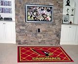 Arizona Cardinals 5X8 ft Area Rug Floor/Door Carpet/Mat