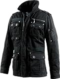 BRANDIT Vintage Platinum Jacke Winterjacke Parka Schwarz XXL BRANDIT Vintage Platinum Jacke Winterjacke Parka Schwarz XXL