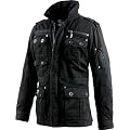 BRANDIT Vintage Platinum Jacke Winterjacke Parka Schwarz