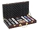 Jack Daniel?s 300 Chip Wooden Poker Set