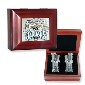 NFL Jaguars Flared Team Shooters Collector Box