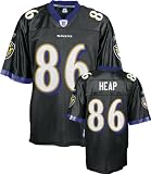 Todd Heap Youth Jersey: Reebok Black Replica #86 Baltimore Ravens Jersey