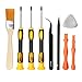 E.Durable Complete Screwdriver Set Repair Cleaning Tool Kit for Sony PlayStation 4 - PS4 Security Torx Screwdriver T9 (TR9) Phillips PH0 PH1 (PS4)