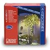 Konstsmide 3613-110 Micro LED Lichterkette (200 warm wei�e Dioden, 24V Au�entrafo, 12W, schwarzes Kabel)